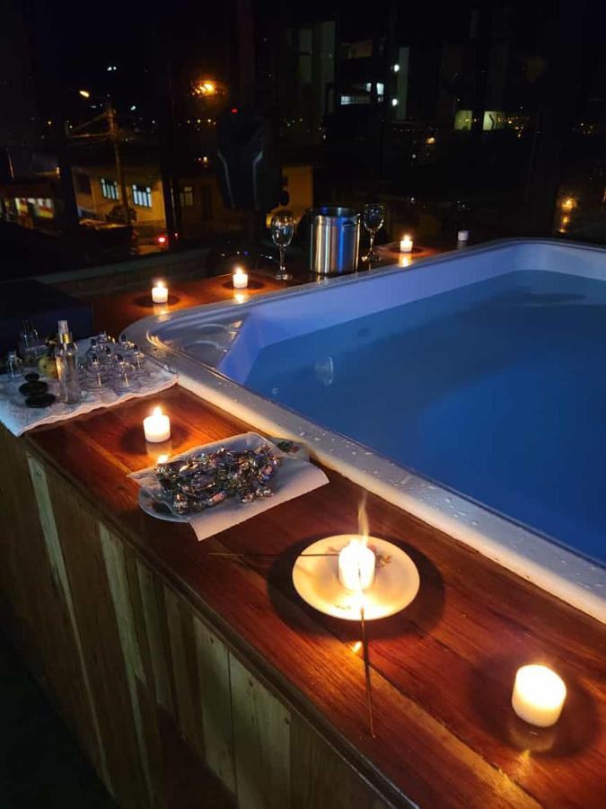 Hostal Spa Casa De Piedra Con Jacuzzi ซานตาโรซา เดกาบัล ภายนอก รูปภาพ