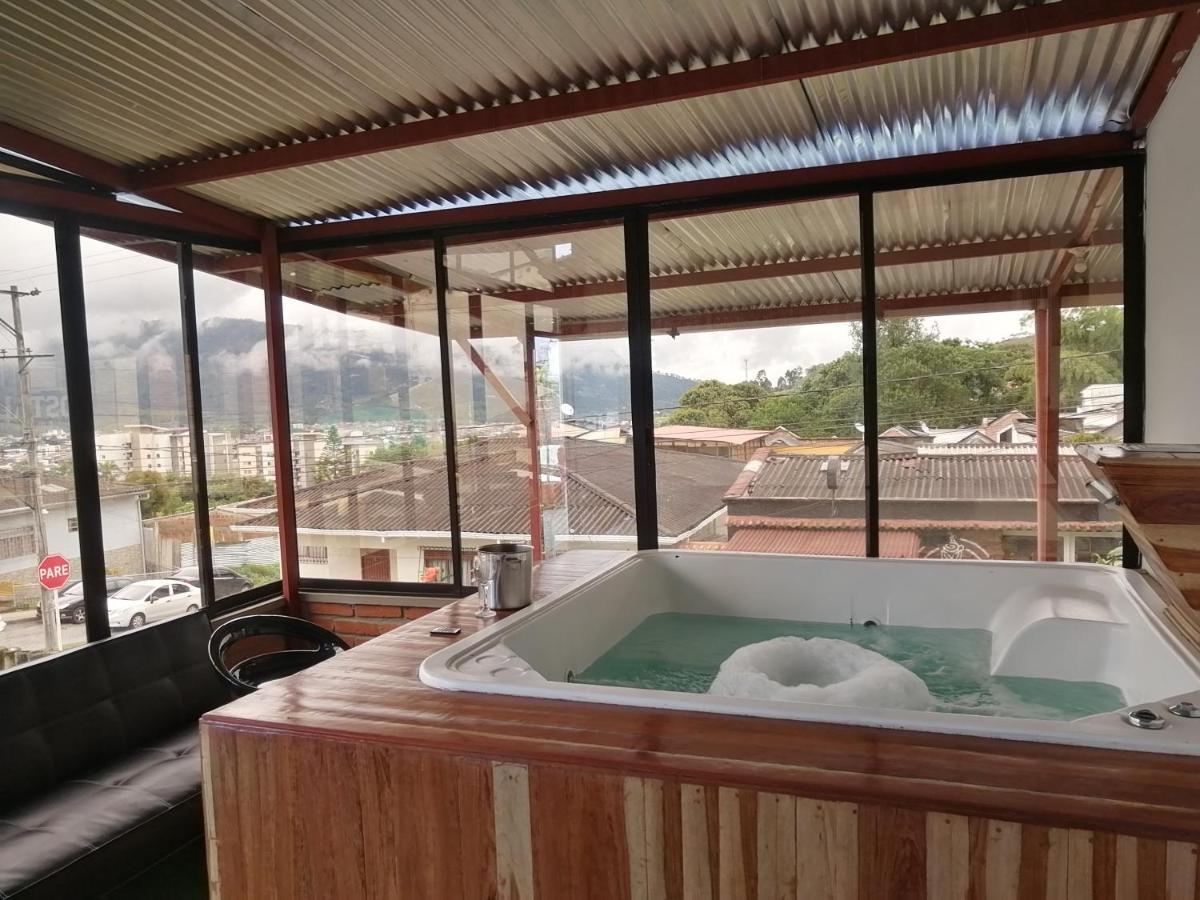 Hostal Spa Casa De Piedra Con Jacuzzi ซานตาโรซา เดกาบัล ภายนอก รูปภาพ