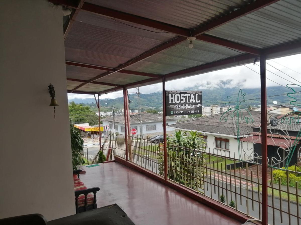 Hostal Spa Casa De Piedra Con Jacuzzi ซานตาโรซา เดกาบัล ภายนอก รูปภาพ